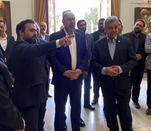 بازدید جناب آقای دکتر دهقان، رییس محترم بنیاد مستضعفان از موزه هنر ایران