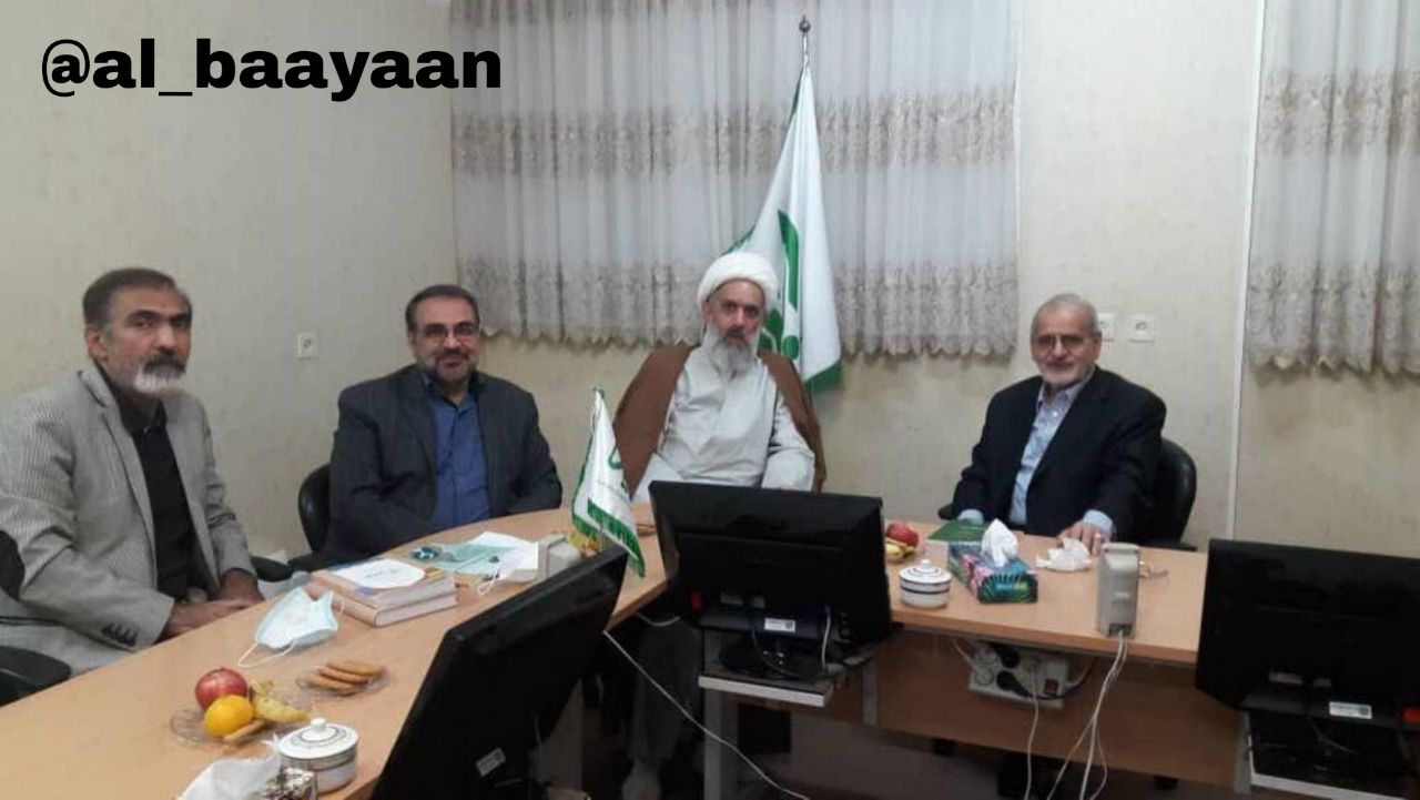 حضور مدیر دارالحکمه کانادا در مؤسسه البیان للتواصل و التاصیل