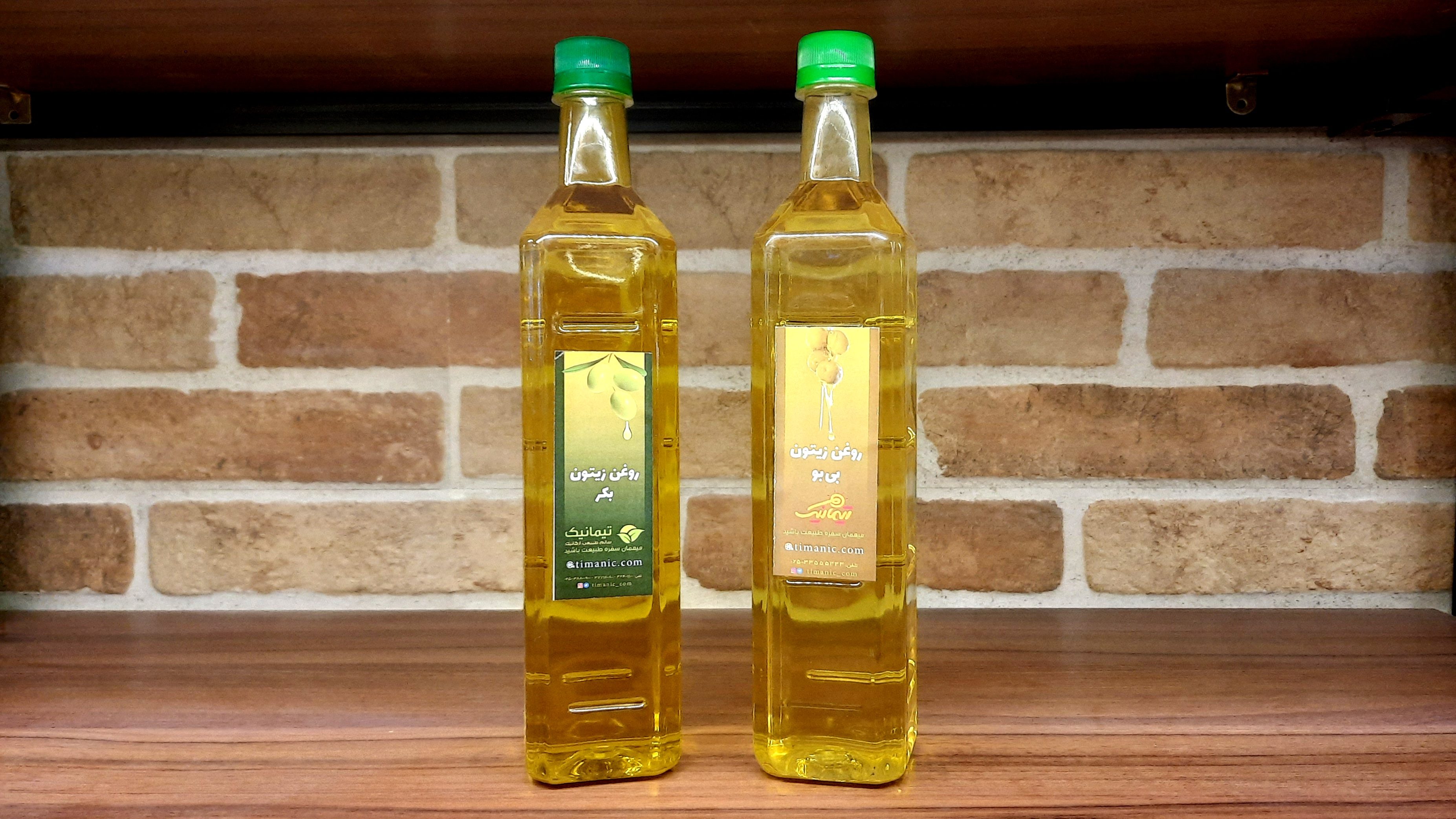 روغن زیتون بکر [ با بو ] و بی بو
